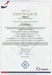 Įmonei suteiktas FIN padėklų gamybos sertifikatas. 